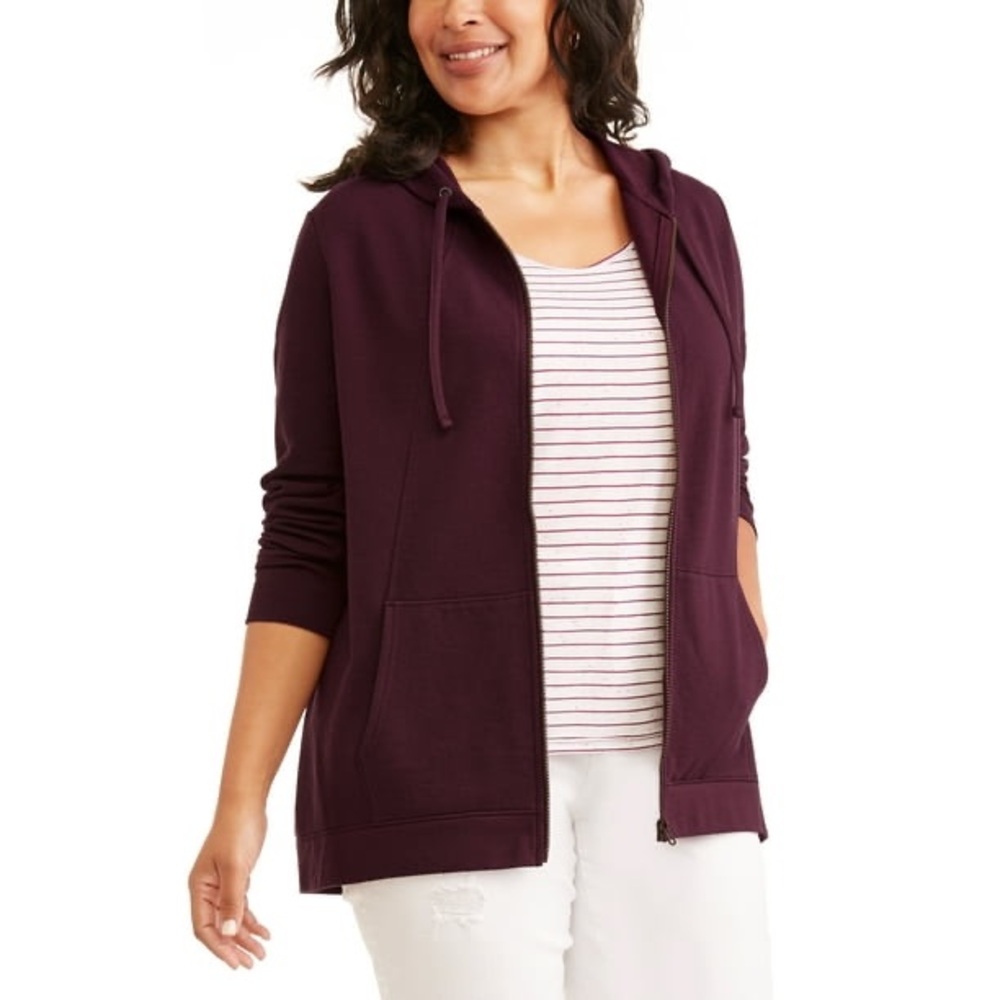 Terra and Sky Women's Plus Fleece Hoodie - Size 2X - Picture 13 of 13